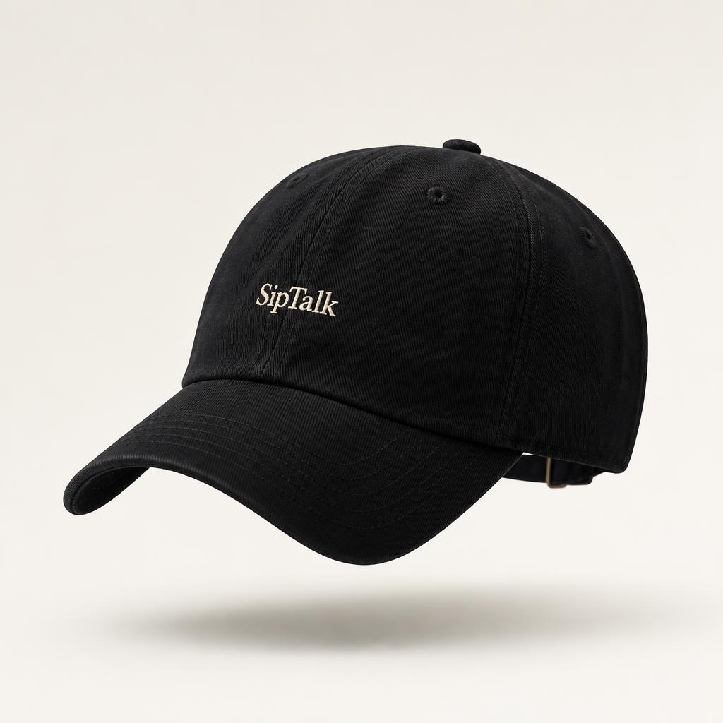 SipTalk Embroidered Cap